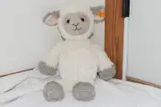 Steiff Soft And Cuddly Friends Lita Lamb Sheep Lovey Plush 8” UK Exclusive