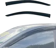 AUSGO Weathershields Compatible with Ford Falcon FG ute 2008-2019, Luxury Weather Shields Window Visors Wind Deflectors Sun Rain Guard 2PCS Set