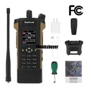 HAMGEEK APX-8000 12W VHF UHF Radio Walkie Talkie Dual PTT Duplex Working Mode