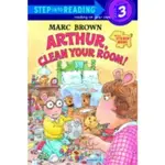 ARTHUR, CLEAN YOUR ROOM: STEP INTO READING STICKER BOOK