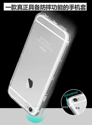 【氣墊空壓殼】Apple iPhone 6/6s Plus 5.5吋 防摔氣囊輕薄保護殼/防護殼手機 (3.8折)