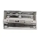 Metal Mandolin Bridge 8 String Saddle Bridge Plate Instrument Accessories