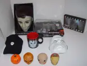 Spirit Halloween Michael Myers Lot Door Greeter Lights Mask Mug Hat & More NEW
