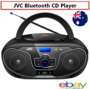 Wireless Bluetooth Boombox CD MP3 Disc Player USB AUX Music Player FM Radio LCD