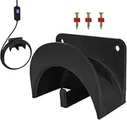 Garage Organizer Wall Mount, Stable Shed Hooks, 3.94x1.97x2.76 Inch Mobile Ev Charger Holder, Cable Storage Tool Organizer for Home Patio Garden, Outdoor, Home, Workshop