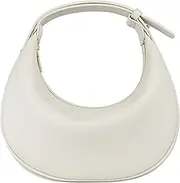 [VALOZENC] Crescent Shoulder Bag for Women Trendy Crossbody Bag Hobo Purse Vegan Leather Clutch Handbag Adjustable Strap