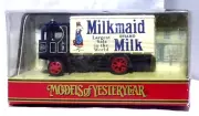 KKar Matchbox - 1990 Yesteryears - Y-37B * 1929 Garrett Steam - Blue - Milkmaid