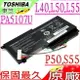 TOSHIBA 電池(原廠)-東芝 S55T，L55T，P55，L55-A5234，L55-A5278，PA5107U-1BRS，P000573230，P50-A-12N，P50T-A，L40-A，L40-AC05W1，L40-AT01W，L40-AT23，L40-AT25W1，L40-AT26W1，L40-AT27W1，L40-AT28W1，L45D，L50，L50-A，L50-A-10Q，L50-A-12W，L50-A-170，L50-A-173，L50-A-18R，L50-A-1DG