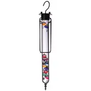 Geek Culture 57cm Black Frame and Hook Galileo Thermometer Hanging Display