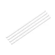 3mmx200mm Transparent Clear Solid Acrylic Round Rod PMMA Bar 4pcs