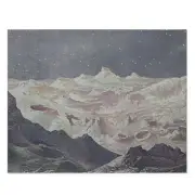 500-Piece Moon Puzzle – 1872 Vintage Lunar Landscape Astronomy Art