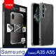 【YADI】Samsung Galaxy A35 A55 6.6吋 美國軍方米爾標準測試認證軍規手機空壓殼(全機包覆防摔 抗黃化)
