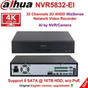 Dahua NVR5832-EI 32CH 2U 8HDD NVR Face Recognition SMD+ Network Video Recorder