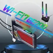 WIFI 7 PCIE Wi-Fi Card Adapter 8774Mbps Tri-band 2.4G/5G/6GHz for Bluetooth5.4