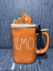 Rae Dunn FINDING NEMO Disney Pixar Orange Nemo Topper Brand New With Tag VHTF
