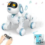 FUUY Robot Dog, Remote Control Dog Robot for Kids with Head Touch Sensing Function and Voice Control, Programmable Robot Pet Imitates Animal Forms, Toys for Kids 3-12 Birthday