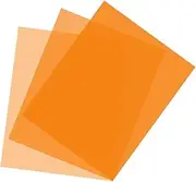 Orange Color Gel Sheet 40x50cm, Full CTO, 1/2 CTO, 1/4 CTO Photography Lighting Colored Filter for Photo Studio Flashlight Led Light