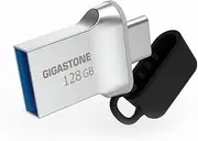 GIGASTONE Z50 128GB 2-in-1 Dual OTG Flash Drive USB 3.2 Gen 1 USB Type C and Type A, Metal Memory Stick, Reliable Performance & Durable, USB 2.0 / USB 3.0 / USB 3.1 Interface Compatible