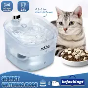 2.5L Dog Cat Water Fountain Smart Pet Drinking Dispenser Feeder Bowl Automatic
