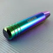180MM NEO CHROME ALUMINUM MANUAL MUGEN 5/6-SPEED SHIFTER KNOB FIT HONDA ACURA