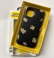 OtterBox Symmetry Black with Gold Flowers Case Hybrid Cover for iPhone 11 Pro