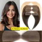 Lace Forehead Hairline Hairpiece Toupee Remy Human Hair Extensions Women Toppers
