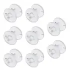 8 Pieces Blind Cord Winder Holder Clear Cleat for Home Office Use