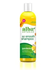 Alba Botanica So Smooth Gardenia Shampoo 12 oz Lightweight Vegan Formula