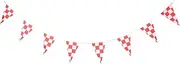 MERRYHAPY Racing Flag Set Decorative Checkered Flags for Car Racing and Birthday Celebrations