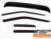 5pcs Out-Channel Visor Rain Guards Sunroof For Kia Forte K3 5 Dr Hatchback 14-16 (for: Kia)