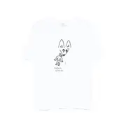 [Maison Kitsuné] Maison Kitsuné Fox-print T-shirt XXL WHITE