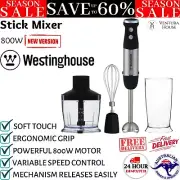 Electric Stick Mixer with Blender Whisk Bowl Jug Westinghouse Hand Held Blender