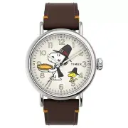 Timex Standard Peanuts Snoopy Woodstock Pilgrims Thanksgiving Watch TW2V60100