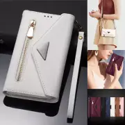 Luxury Leather Wallet Case Cover For iPhone 16 16e 15 14 13 12 11 Pro MAX XS 87