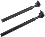 Suspension seat Post, Bicycle seat Post 2 Sets，Diameter 27.2 28.6 30 30.4 30.8 30.9 31.6 33.9 mm, Suspension seat Post for Trekking Bike, e-Bike, and City Bike