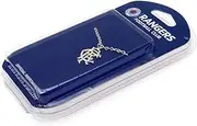 Rangers FC Silver Plated Crest Pendant & Chain