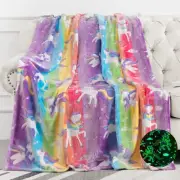 Jekeno Glow in The Dark Gaming Blanket Gamer Game Controller Throw Gift Toys ...