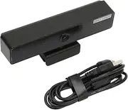 Webcam 2K 30FPS HD Widescreen USB Web Camera with Dual Microphone 96 Degree Viewing Angle for Online Classes Meetings