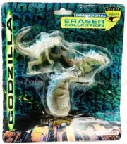 Godzilla Dimensional Eraser Collection 3-Pack Set 1998 No. GZ2621B NEW