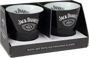 Jack Daniel's Black and White Double Old Fashioned Pair