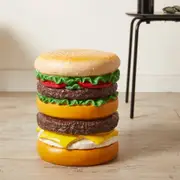Rotary Hero Giant Hamburger Stool