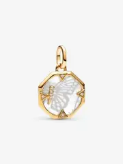 *New Authentic* Pandora ME Pearlescent Butterfly Medallion Charm-763366C01