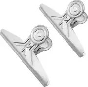 Coideal Extra Large Bulldog Clips - 2 PCS 20Cm Jumbo Stainless Steel XL Bull Bin