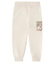 [Burberry Kids] Burberry Kids Cotton sweatpants Y 14 white