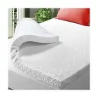 3 Inch Memory Foam Mattress Topper with Removable Soft Cover, Cooling Mattres...