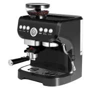 [US Direct] AC-517E 15Bar 1100W 110V Espresso Coffee Makers With Grinder Machine Electric Commercial Coffee Makers Machi