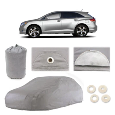 Fits Toyota Venza 6 Layer Car Cover Fitted Outdoor Water Proof Rain Snow Sun (for: Toyota)