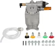 SCITOO Pressure Washer Pump 3/4" Shaft Water Pressure Pump MAX 3100 PSI,2.5 GPM,for Pressure Washers With Horizontal Engines