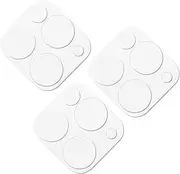 OSALADI 12 Pro Phone Lens Film Paste Fingerprint Proof Scratch Resistant 3 Pieces Set for Maximum Camera Lens Protection