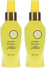 ITS A 10 by It's a 10 MIRACLE LEAVE IN PRODUCT FOR BLONDES 4 OZ (Package Of 2)